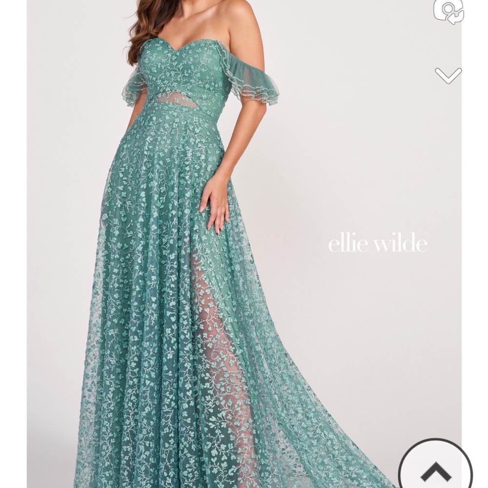 Ellie Wilde EW34063 Prom Dress - Picture 2 of 5